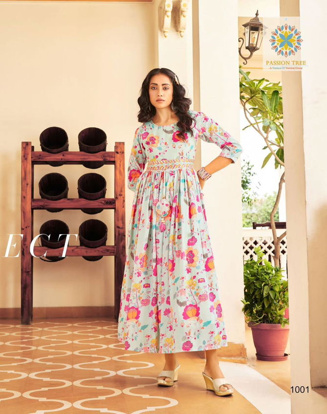 Fashionista Vol 1 Aliya Cut Designer Kurtis Catalog